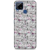 Animax Unicorn Sarmalı Oppo Realme C15 Kılıf Desenli Silikon