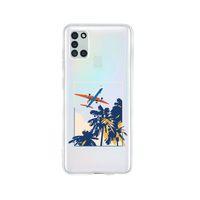 Samsung A21S Time To Travel Desenli Premium Şeffaf Silikon Kılıf