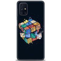 Samsung Galaxy M51 Kılıf HD Baskılı Kılıf - Küplerdeki İnsanlar + Tam Ekran Koruyucu