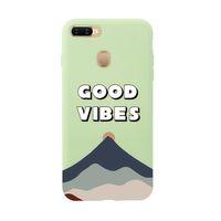 Oppo AX7 Good Vibes Premium Silikonlu Telefon Kılıfı