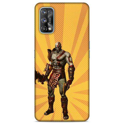 Lopard Oppo Realme 7 Pro Uyumlu Kılıf GameX (33) Hybrid Kılıf Turuncu