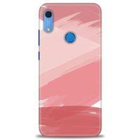 Huawei Y6S Kılıf HD Baskılı Kılıf - Pembe Palet + Tam Ekran Koruyucu