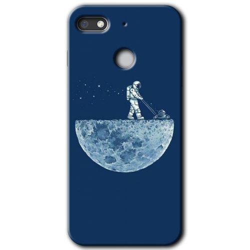 GM 8 Go Kılıf HD Desen Baskılı Arka Kapak - Uzay İşçisi + Kırılmaz Cam