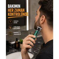 Profesyonel Şarjlı Tıraş Makinesi – 180 Dakika Kullanım, 2.5 Saat Hızlı Şarj, Evrensel Usb Şarj Girişli