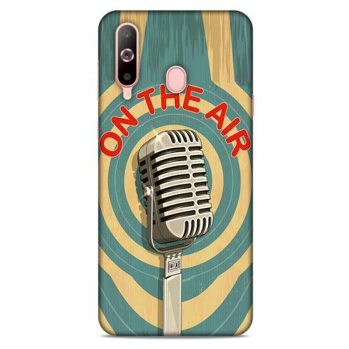 Retro (40) Desen Fit Silikon Kılıf Renkli Samsung Galaxy A60 Kılıf