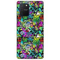 Graffitix (9) Desenli Silikon Kapak Samsung Galaxy S10 Lite Kılıf