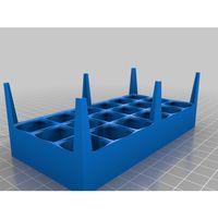Çimlenme ızgarası 2x2x2 cm w daha uzun ayak - 5138989