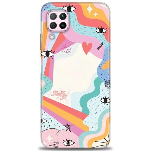 Huawei P40 Lite Kılıf HD Baskılı Kılıf - Almost + Tam Ekran Koruyucu