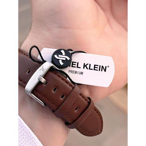 Daniel Klein Deri Kordon Takvimli Kadran 2 Yıl Garantili 3 Atm Dayanıklı Erkek Kol Saati E140036-4