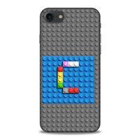 Lopard Apple Iphone 8 Uyumlu Kılıf BloX (13) Silikon Kap C Harfi