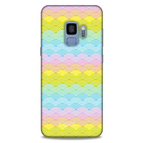Samsung Galaxy S9 Kılıf Pastel Renkler (1) Kılıfı Karışık Renkli