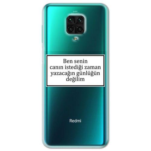 Xiaomi Redmi Note 9 Pro Kılıf HD Yazı Baskılı Silikon Arka Kapak - Yazı 10