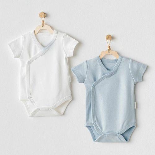 AC25643 2'Li Zıbın Body Ekru Mavi