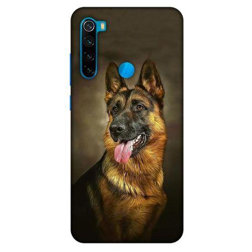 Xiaomi Redmi Note 8 Kılıf Almanya (34) Slim Armor Kılıf Alman Kurdu