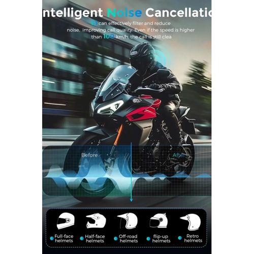 Bt68 Motosiklet Kask Bluetooth Kulaklık 1080p Kamera Ses Kontrolü Video Kayıt Özellikli İntercom