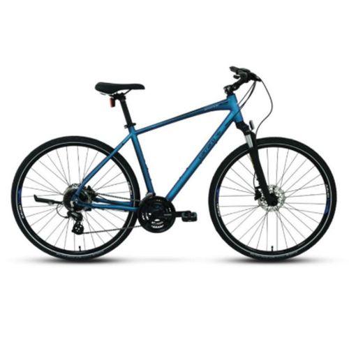 Carraro Sportive 225 Hidrolik Fren 24 Vites 28 Jant Şehir Bisikleti Mat Mavi-Yeşil/Mor 51 cm