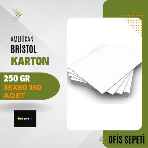 Amerikan Bristol Karton 250 gr 35x50 cm 150 Adet - Ofis Sepeti