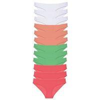 12 Adet Süper Eko Set Likralı Kadın Slip Külot 511