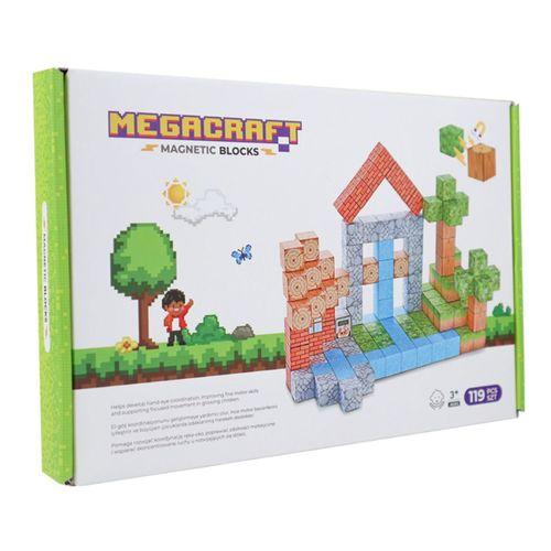 Megacraft Orman ve Ev Temalı Mıknatıslı Bloklar 119 Parça