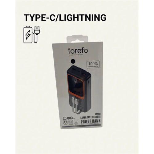 20.000 Mah Powerbank – 22.5w Hızlı Şarj, Çok Kablolu, Dijital Göstergeli