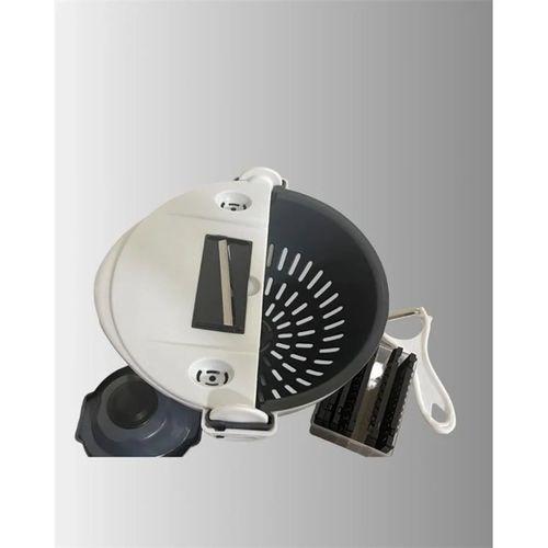 Süzgeçli Çok Fonksiyonlu Döner Rende Ve Doğrayıcı