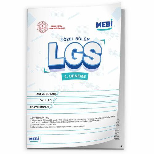 2026 LGS 8 Sınıf MEB ONLİNE Türkiye Geneli 1  - 2  Deneme (Sayısal–Sözel) Birebir PDF BASKI ÜCRETİ