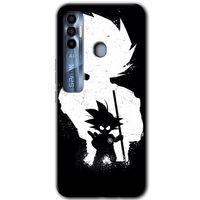 Tecno Spark 7 Pro Kılıf HD Desen Baskılı Arka Kapak - Anime