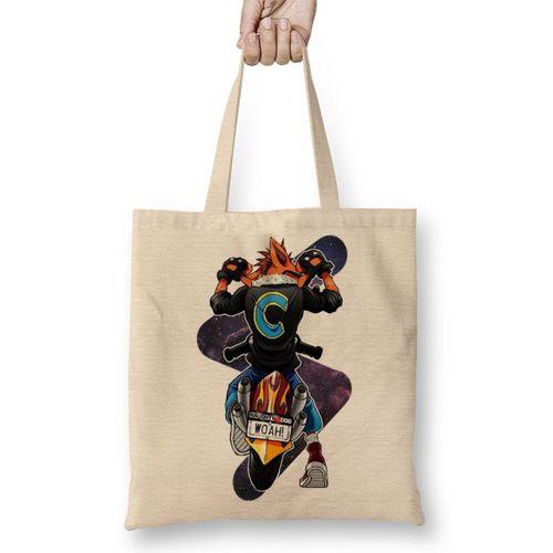 Crash Bandicoot Badass Bez Çanta Uzun Saplı