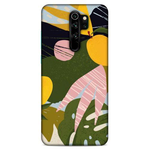 Lopard Xiaomi Redmi Note 8 Pro Uyumlu Kılıf Soyut Sanat (33) Baskılı Hybrid Kılıf