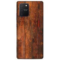 Lopard Samsung Galaxy S10 Lite Uyumlu Kılıf Wood'X (4) Koruma Kılıfı Desenli