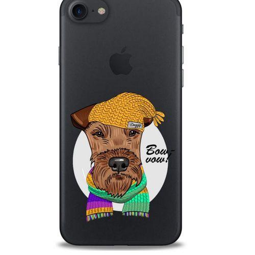 Zoologix (87) Apple iPhone SE 2020 Şeffaf Kılıf Silikon Desenli