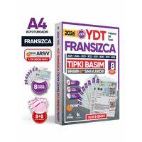 2026 YKS YDT (Yabancı Dil Testi) FRANSIZCA ÖSYM Çıkmış Soru Tıpkı Basım Deneme Paketi 8li Türkiye G