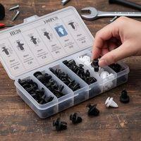 Çok Amaçlı Plastik Bağlantı Klipsi Seti 100 Parça