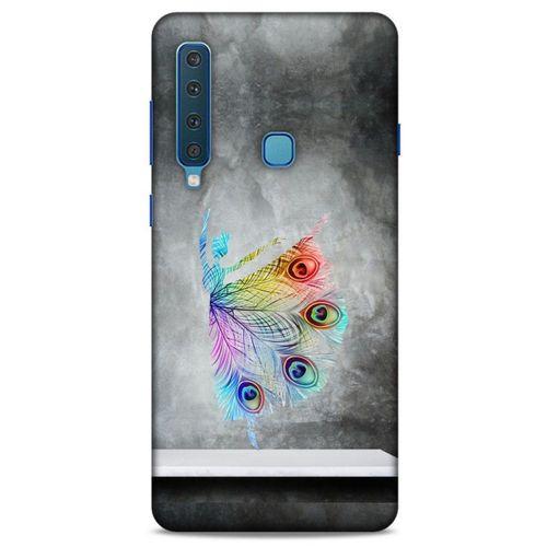 Samsung Galaxy A9 2018 Kılıf Desenli Özel Seri Tüyler (38) Neo Hybrid Kılıf