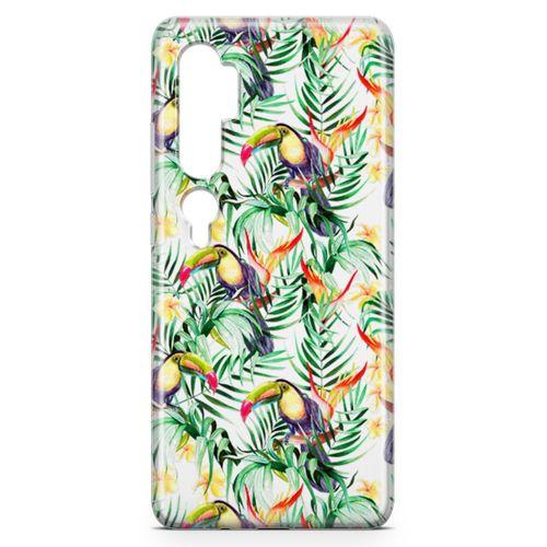 Xiaomi Mi Note 10 Pro Kılıf Tropika Arka Kapak Koruma Desenli Full Koruyucu