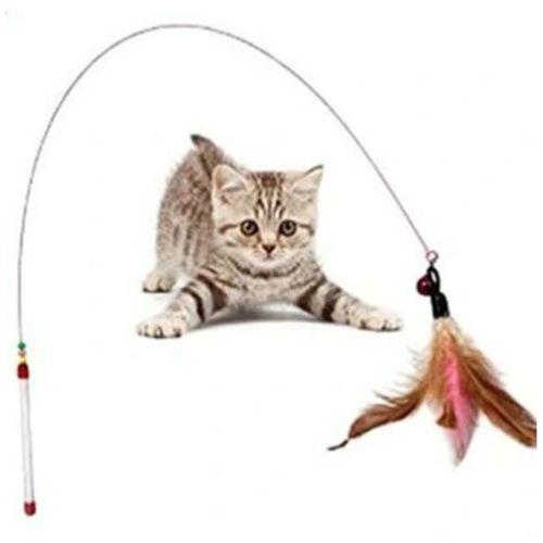 Eğitici Oyuncak Kedi Oyun Oltası 90 cm