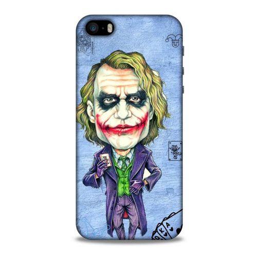 Apple Iphone 5 Uyumlu Kılıf Joker (10) Full Koruma Kılıfı Mavi