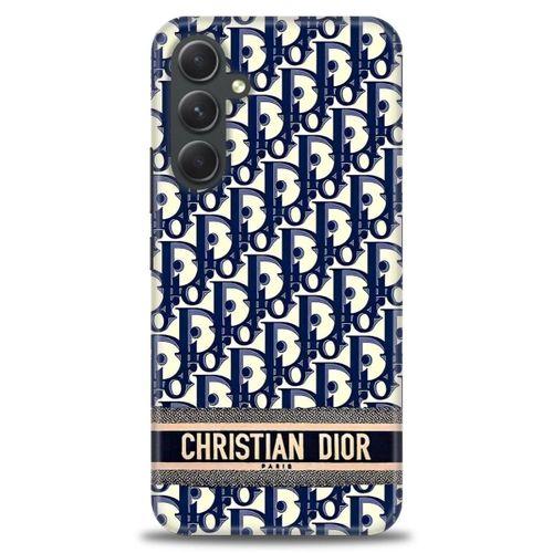 Samsung Galaxy A54 Kılıf HD Baskılı Kılıf - Christian Dior + Tam Ekran Koruyucu