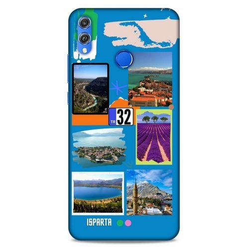 Lopard Huawei Honor 8x Uyumlu Kılıf Şehirli ※ (32) Isparta Soft Silikon Kılıf
