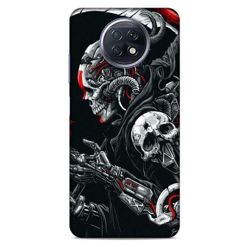 Xiaomi Redmi Note 9T Uyumlu Kılıf Motorsiklet (23) Ultra Koruma Kılıfı Kurukafa