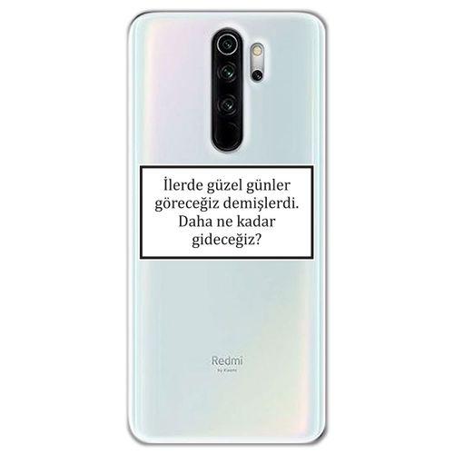 Xiaomi Redmi Note 8 Pro Kılıf HD Yazı Baskılı Silikon Arka Kapak - Yazı 7