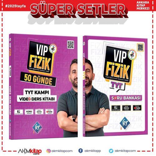 Kr Akademi TYT VİP Fizik Konu ve Soru Bankası Seti 2 Kitap