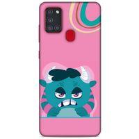 Emojix (32) Samsung Galaxy A21s Kılıf Silikon Kapak Desenli