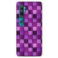 Xiaomi Mi Note 10 Kılıf Patchwork (5) Koruma Kabı Fuşya