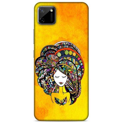 Lopard Oppo Realme C11 Uyumlu Kılıf Sürreal Yüzler ♀ (34) Slim Armor Kılıf Desenli