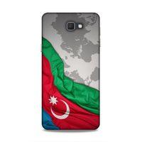 Samsung Galaxy J7 Prime Uyumlu Kılıf Azarbaijan (16) Kalın Kılıf Harita Bayrak