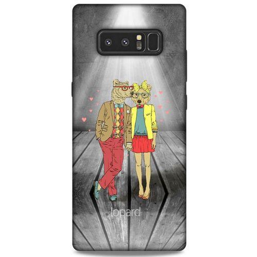 Samsung Galaxy Note 8 Kılıf FunnyMaX (35) Fit Design Kılıf Gri