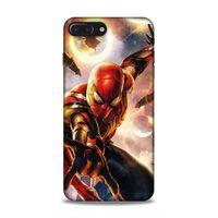 Apple Iphone 7 Plus Uyumlu Kılıf BMovie (42) Rugged Armor Kılıf Spider Man