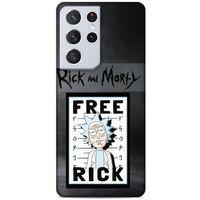 Samsung Galaxy S21 Ultra Uyumlu Kılıf Rick And Morty (6) Silikon Kılıf Original Jerry