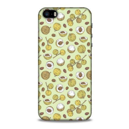 Frutix Longan 01 Apple Iphone 5S Kılıf Desenli Silikon